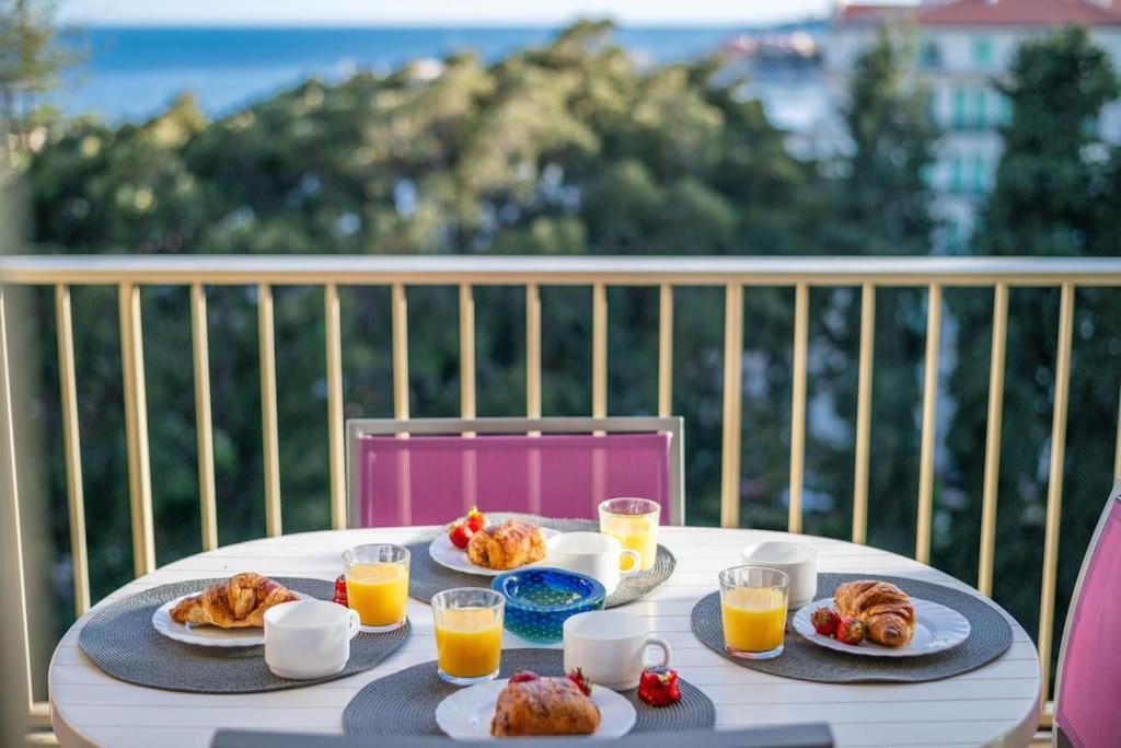 Le Fontana Rosa - Vue Mer - Terrasse - Parking Inclus Menton Ngoại thất bức ảnh