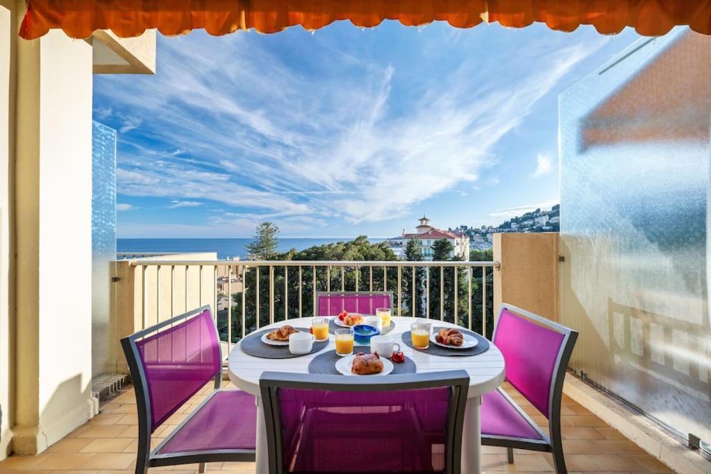 Le Fontana Rosa - Vue Mer - Terrasse - Parking Inclus Menton Ngoại thất bức ảnh