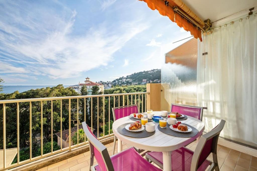 Le Fontana Rosa - Vue Mer - Terrasse - Parking Inclus Menton Ngoại thất bức ảnh
