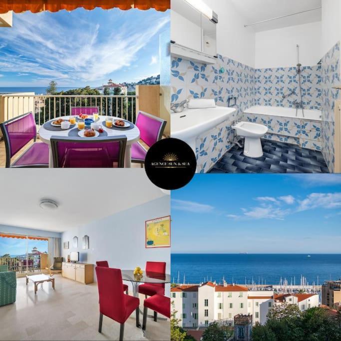 Le Fontana Rosa - Vue Mer - Terrasse - Parking Inclus Menton Ngoại thất bức ảnh